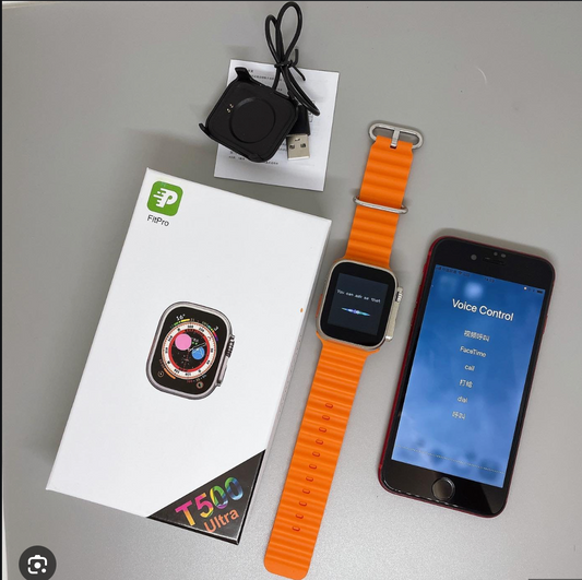 Smartwatch T500U con Llamadas y Monitor de Actividad