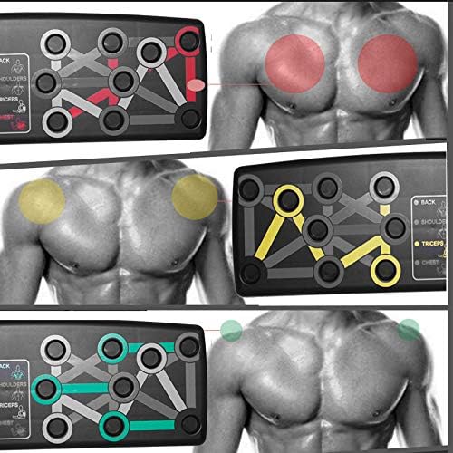 Tabla de Flexiones 9 en 1 para Entrenar en Casa