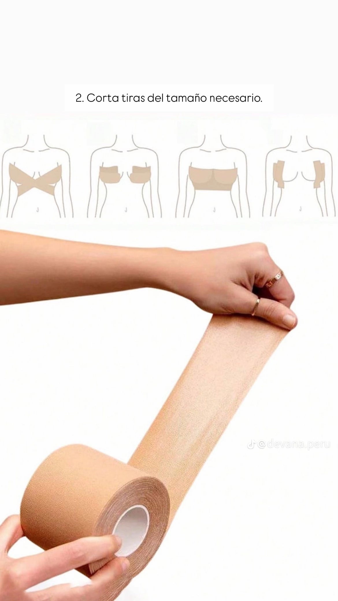 Cinta de Realce para Busto (Boob Tape)