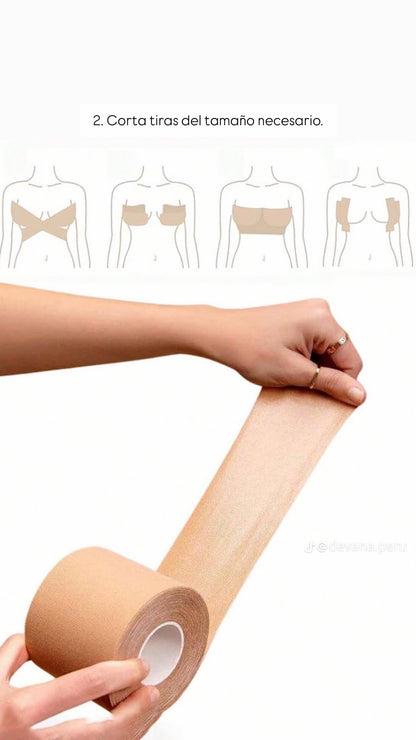 Cinta de Realce para Busto (Boob Tape)